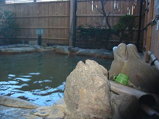 金島温泉富貴の湯の露天風呂